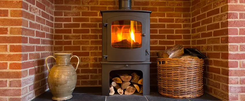 Metal Firebox Installation For Fireplace in Severna Park, Maryland