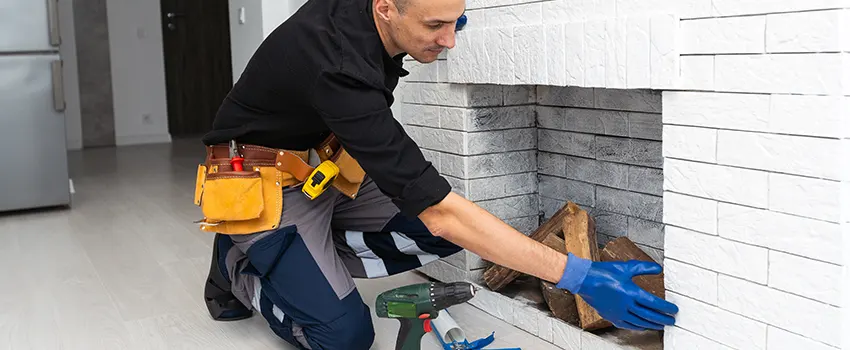 Fireplace Damaged Damper Frame Repair Services in Severna Park, Maryland