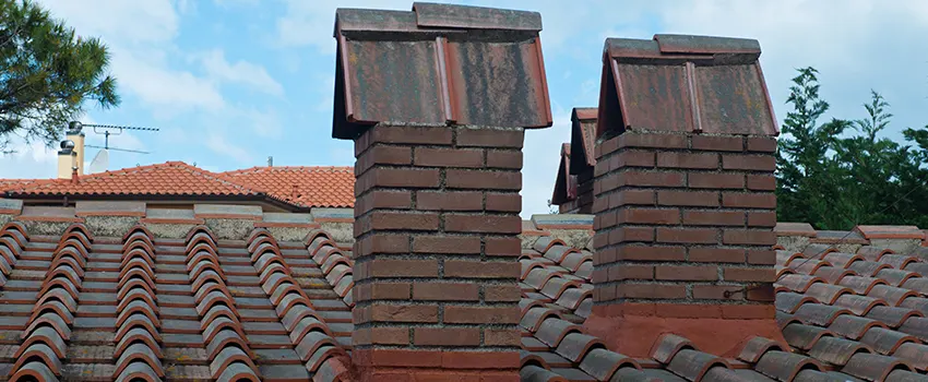 Chimney Maintenance for Cracked Tiles in Severna Park, Maryland