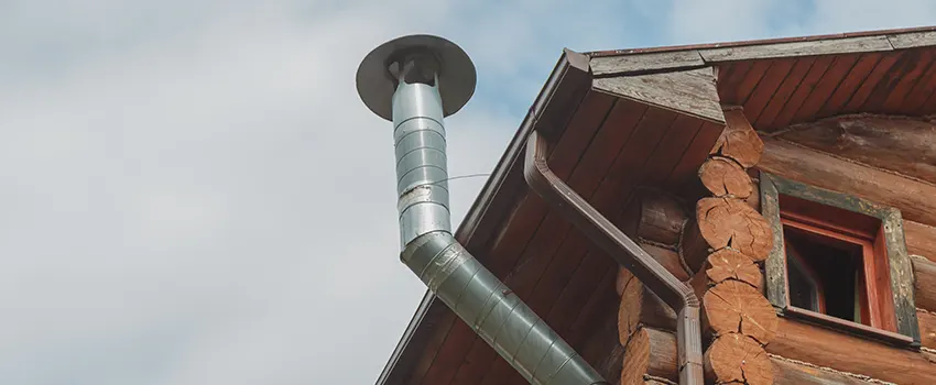 Cracks Repair for Leaking Chimney in Severna Park, Maryland